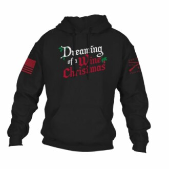 Grunt Style Women's Wine Christmas Hoodie
