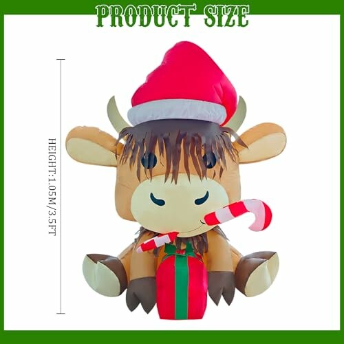 Christmas Inflatables Cow