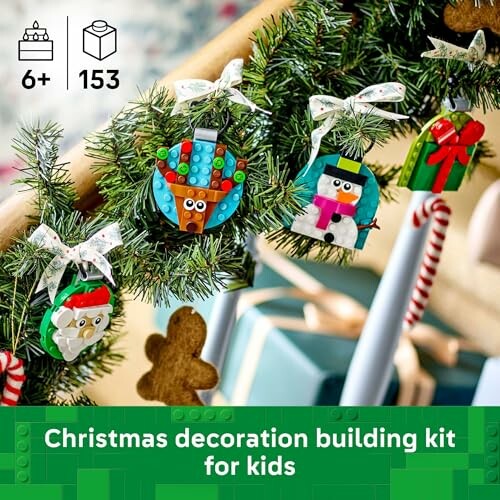 LEGO Christmas Ornament Selection Building Toys