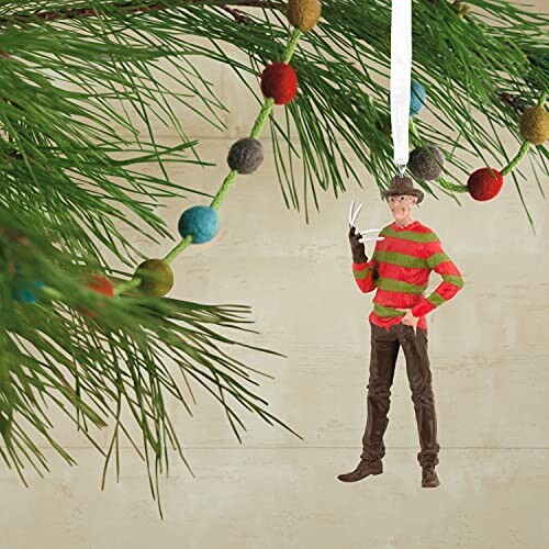 Freddy Krueger Christmas Ornament