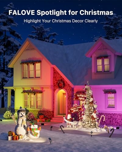 FALOVE RGB Landscape Spotlights