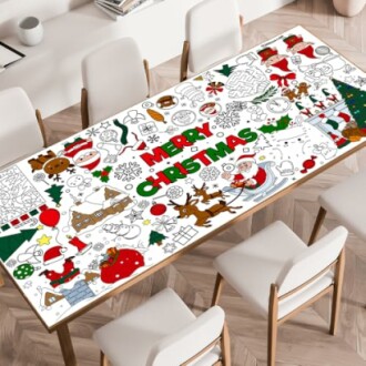 Christmas Tablecloth Decorations