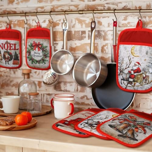 12 Pcs Christmas Pot Holders