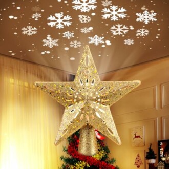 Brightown Christmas Star Tree Topper