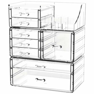Acrylic Clear Makeup Organizer