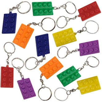 ArtCreativity Building Block Keychains
