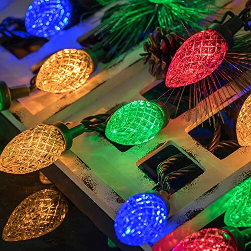 AWQ 100LED C9 Christmas String Lights