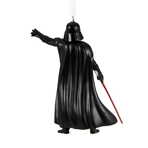 Darth Vader ornament with cape and lightsaber