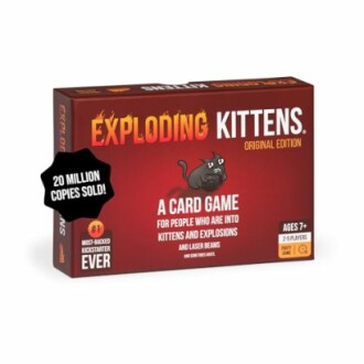 Exploding Kittens Original Edition card game box.