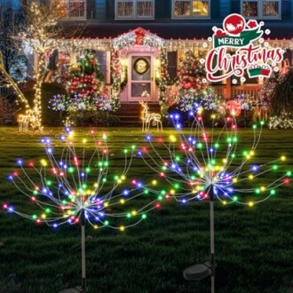 PEVOROS Garden Decor Solar Lights