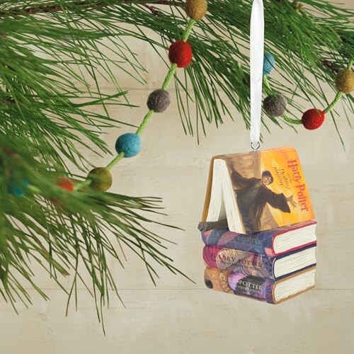 Hallmark Harry Potter Stacked Books Ornament