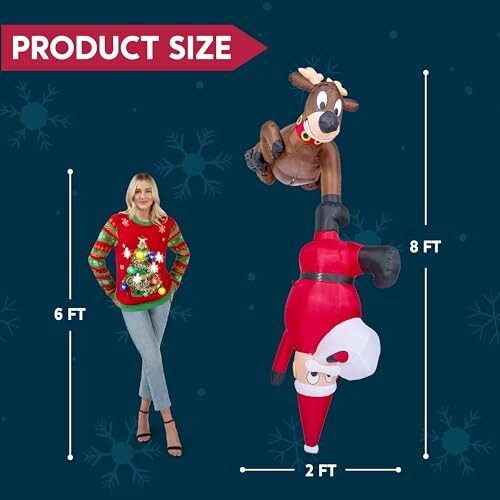 Joiedomi 8 FT Inflatable Christmas Decoration