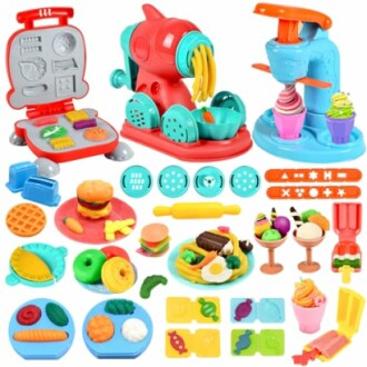 3 in 1 Color Dough Kitchen Creations Set