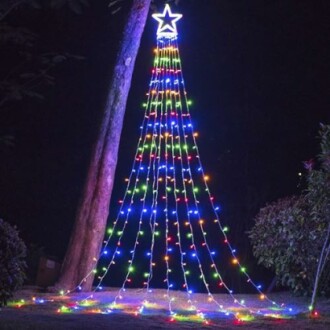 PUHONG Christmas Star String Lights