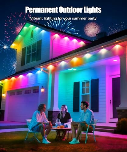 POOFZY Permanent Outdoor Lights