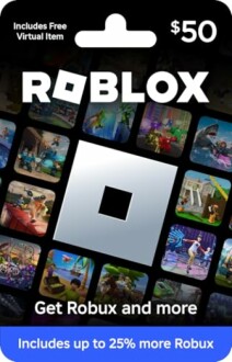 Roblox $50 Gift Card