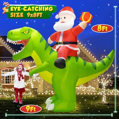 9x8FT Christmas Inflatable Decoration
