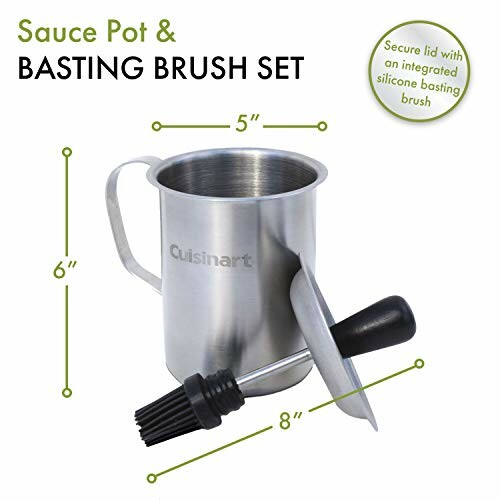 Cuisinart Sauce Pot and Basting Brush Set