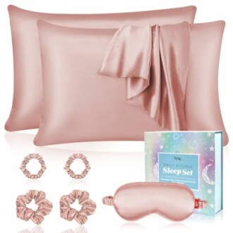 Satin Pillowcase Gift Set