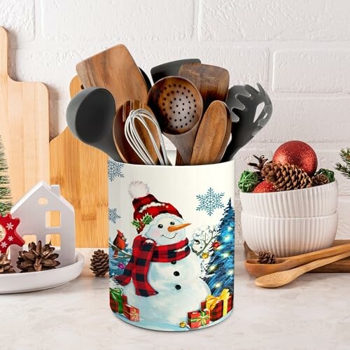 Pinata Ceramic Utensil Holder