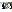 Artistic black and white stylized letter