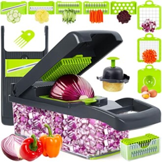 RAIQEE Vegetable Chopper Mandoline Slicer
